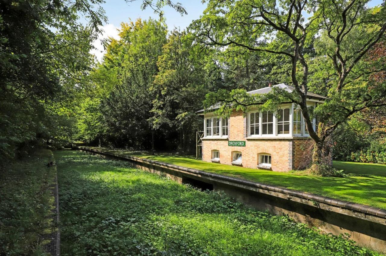 Old Droxford Station Signal Box Villa Soberton Exterior foto